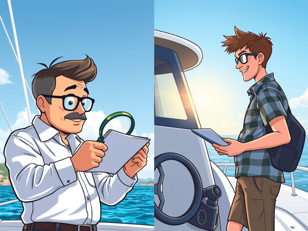 Perito nautico indipendente o tecnico del venditore? Differenze, rischi e come scegliere&nbsp;davvero